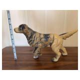 Cast Iron Dog Figural Still Bank