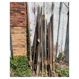Collection of Steel Fence Stakes