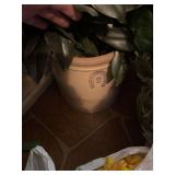 Macomb Pottery Co. Number 2 Stoneware Crock and Large Assortment of Florals