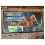 (3) Bar Advertising Posters and Framed Prints