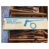 Assorted Hand Tools and Imperial Eastman Engine Cleaner Kit
