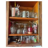 Collection of Assorted Barware and Promotional Glassware