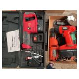 Michigan Industrial Tools 18V Cordless Reciprocating Saw and Black & Decker Power Drill Set
