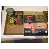 Collection of John Deere Licensed Memorabilia and Massey-Ferguson Toy Tractor