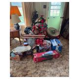 Assorted Holiday Decor and Seasonal Ornament Collection