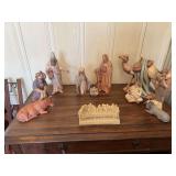 Nativity Set and Last Supper Figurine Collection