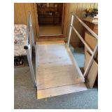 Aluminum Accessibility Ramp with Handrails