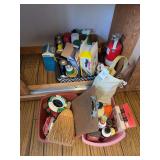 Assorted Household Maintenance and Cleaning Products