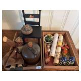 Assorted Decorative Household and Collectible Lot