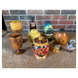 Assorted Wooden Decorative Collection