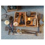 Assorted Collection of Household and Farm Tools