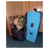 Assorted Collection of Travel Luggage and Bags
