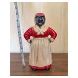 Cast Iron Mammy Figural Still Bank