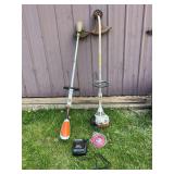 Stihl FSA 57 Battery Trimmer and Stihl FS 45 Gas Trimmer Lot