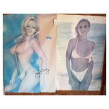Collection of 1990s Beer Advertising Posters and Promotional Memorabilia