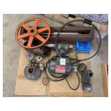 Dumore Tool Post Grinder with Precise Products Mounting Bracket and Accessories