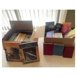 Assorted Collection of Educational Textbooks and Fiction Novels