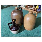 Collection of Three Ceramic Jugs and Pitcher