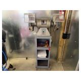 Chicago Power Tool Company Model 9020 Industrial Bench Grinder with Rolling Stand