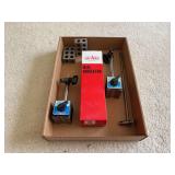 Shars Dial Indicator with Magnetic Bases and 1-2-3 Blocks