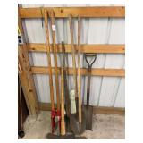 Collection of Assorted Hand Tools and Garden Implements