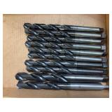 Collection of Morse High Speed Steel Taper Shank Drill Bits
