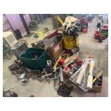 Assorted Hardware and Shop Storage Lot