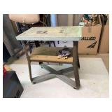 Industrial Metal Work Bench with Lower Shelf