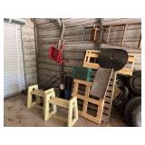 Assorted Garage and Workshop Equipment Lot