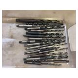 Assorted Morse Taper Shank Drill Bits