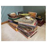 Large Collection of Assorted Vinyl Records and Albums
