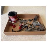 Assorted Machinist Indicator Holders and Precision Tooling Components