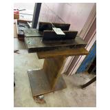Fabricated Steel Support Stand with Welded Top Plates