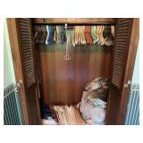 Hangers and Closet contents