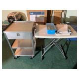 Portable table and contents