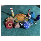 Assorted Decorative Collectibles and Household Items