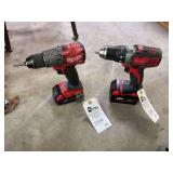Milwaukee M18 1/2-inch Drill/Driver Set, Models 2803-20 and 2606-20