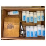 R8 Collet Set with Milling Tooling and Wooden Case