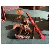 Collection of Southwestern and Western Themed Decorative Items