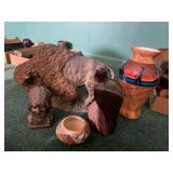 Collection of Southwestern and Native American Themed Decorative Items