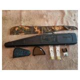 Gun Guard Hard Rifle Case with Accessories