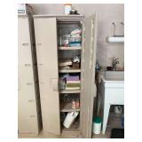 Rubbermaid Freestanding Plastic Storage Cabinet