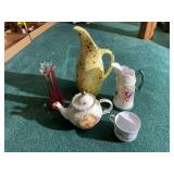 Assorted Ceramic and Glass Tableware Collection