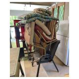 Assorted Outdoor Chairs and Cushions