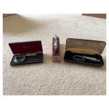 Precision Measurement Tool Set: NSK Micrometer, Aerospace Micrometer, and Starrett 98-6 Level