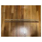 Pair of Black & Epperson Inc. Ford Tractor Promotional Yardsticks