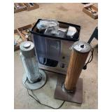 Collection of Three Portable Electric Heaters including Lasko and Presto