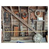 Assorted Workshop Tools and Garage Equipment Lot