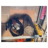 Assorted Power and Hand Tools with Metal Tool Box