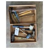 Assorted Hand Tools and Hammers Collection